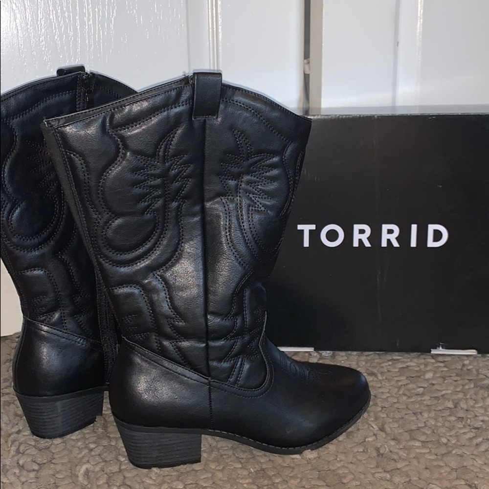NTW Wide width/calf torrid cowboy boots